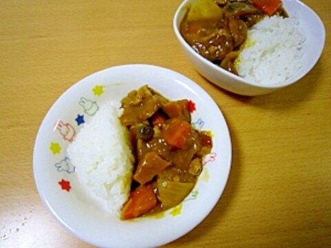 ２歳児でも食べられる☆甘口カレー